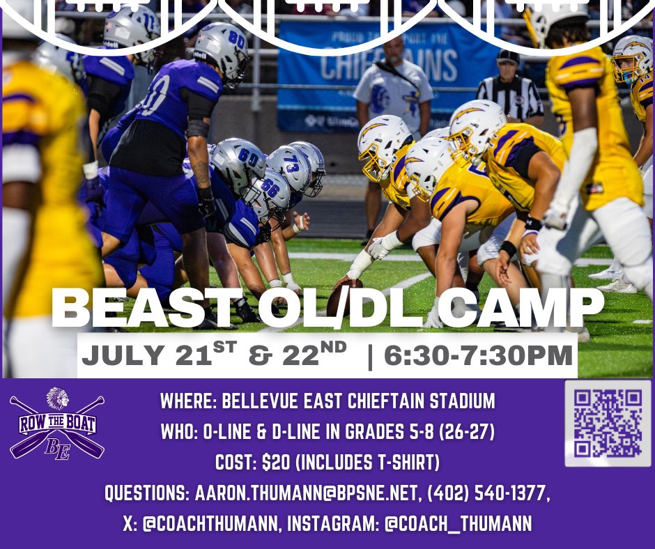 Bellevue East Football tweet media