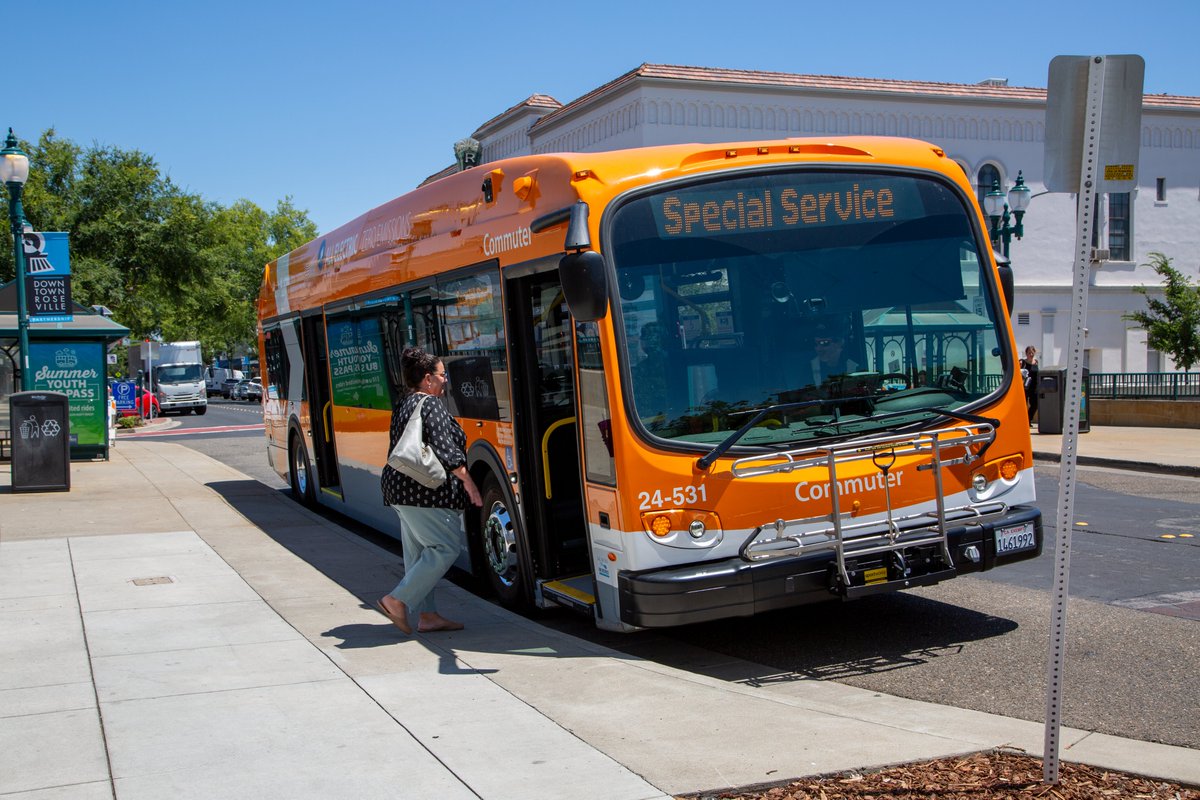 Roseville Transit tweet media