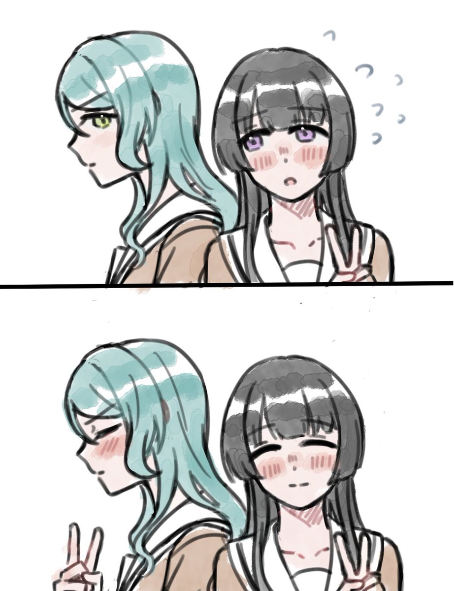 Yuu__duki's tweet photo. #りんさよ #bandoriart https://t.co/LtO3A9bW0W