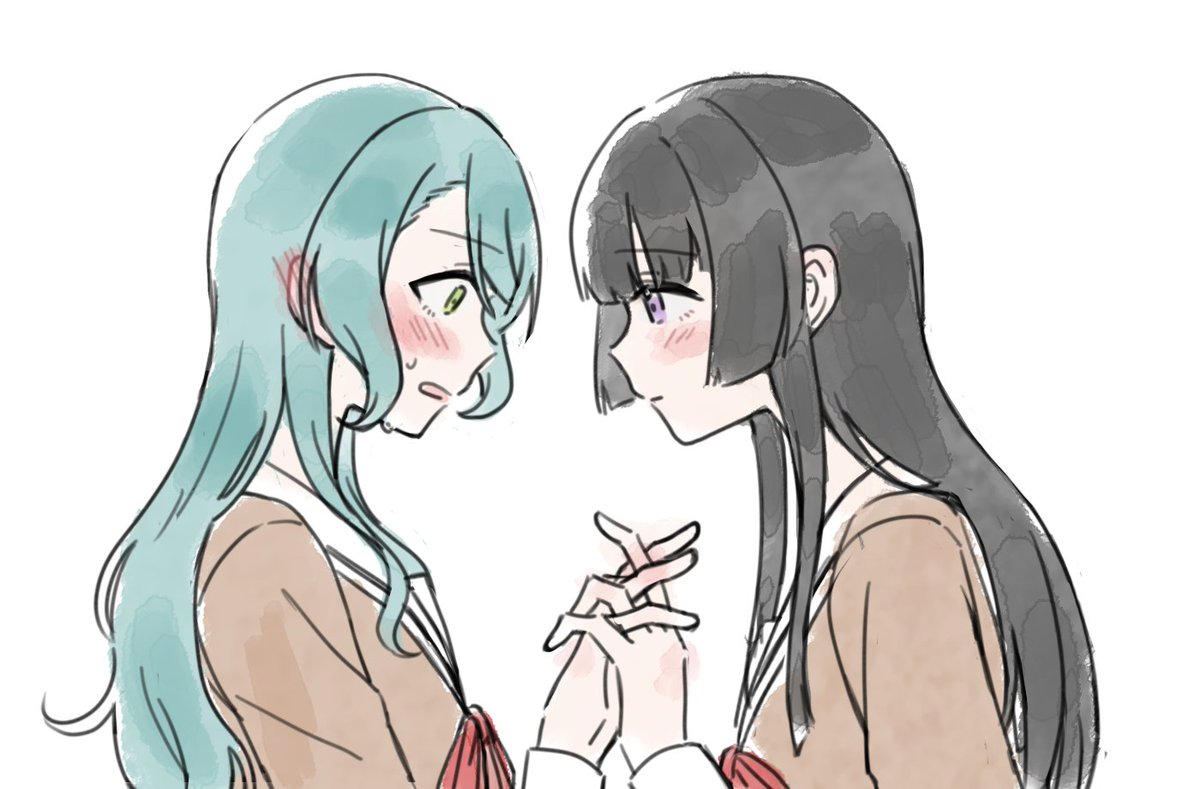 Yuu__duki's tweet photo. #りんさよ #bandoriart https://t.co/LtO3A9bW0W