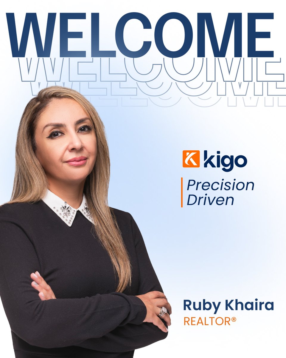 KigoRealty's tweet photo. Kigo welcomes Ruby Khaira! 

With 10+ years in residential real estate. Serving Halton, Peel, and Toronto, she specializes in resales, leasing, investment properties, and pre-construction.

We're thrilled to have her join the Kigo family! 

#kigorealty #team #welcometotheteam https://t.co/hhEJ5ERNb3