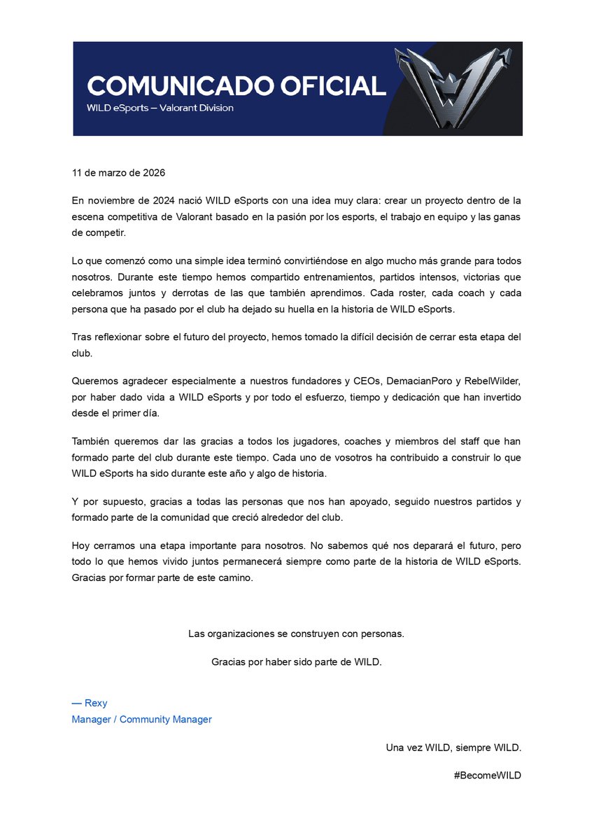 ᴡɪʟᴅ ᴇsᴘᴏʀᴛs tweet media