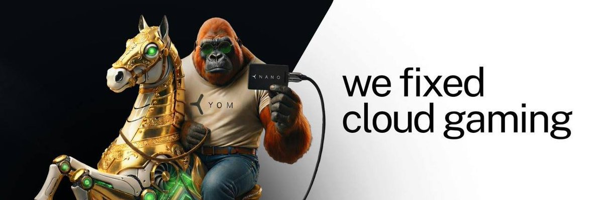 KongBTC's tweet photo. Cloud gaming did not fail. It just hit physics and AWS bills.

This is where @YOM_Official gets interesting. Gamers are basically runing the network. Sessions routed locally.

Costs go from around 2 dollars per player per hour on AWS to about 5 cents. Latency in that 10 to 30 ms pocket.

You have 2.7B gamers stuck on low end hardware. If YOM ships this right, it becomes the compute layer that finally makes real cloud gaming work.