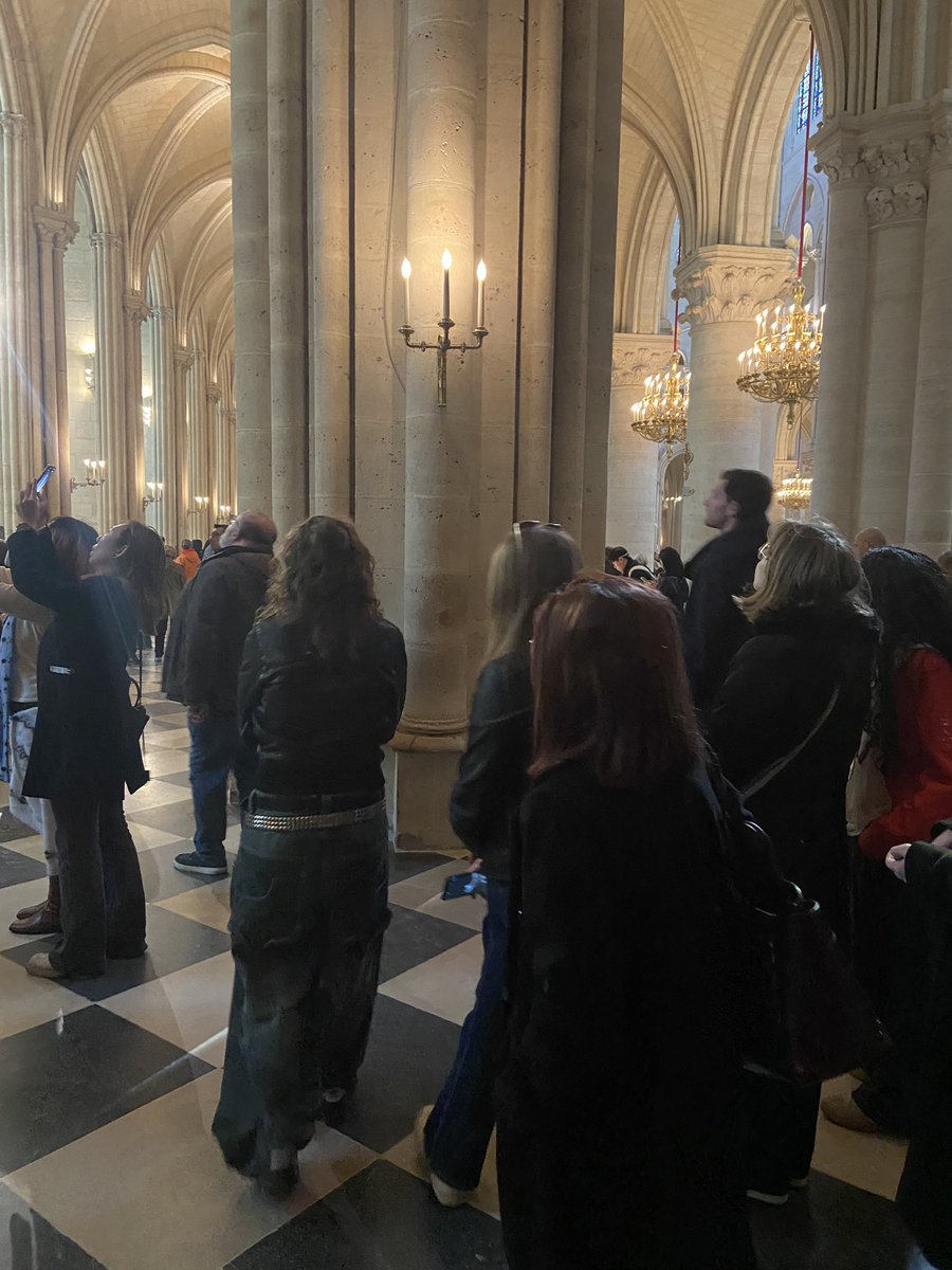 Visite de Notre-Dame pour les élèves de Spé Histoire des Arts
