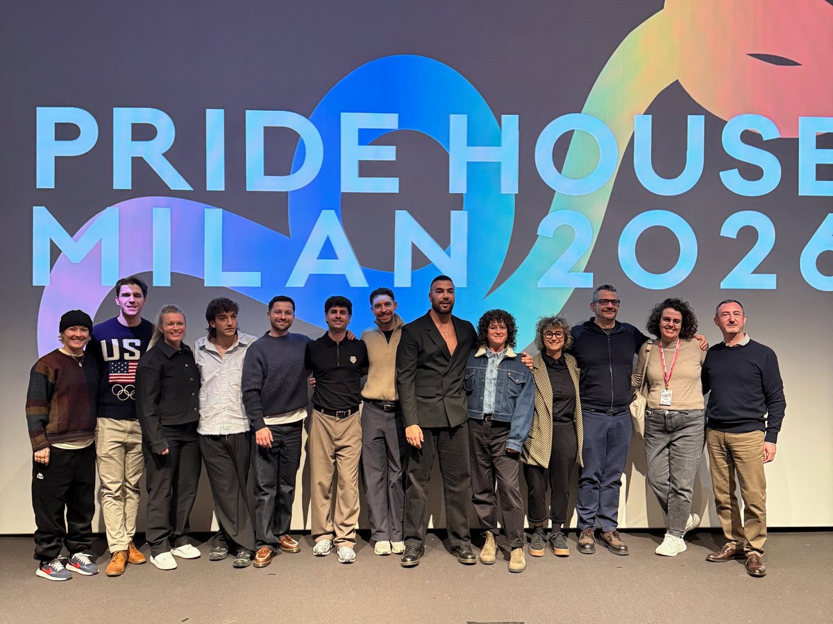 CompeteProud's tweet photo. 🌈 Pride House Milan 2026: Visibility, Legacy and the Power of Sport

During #MilanoCortina2026, LGBTIQ+ Olympians, allies and organisations came together to advance inclusion in sport.

🔗 Read more 👉 https://t.co/AomHMdGlcM https://t.co/J5oWENp9yy