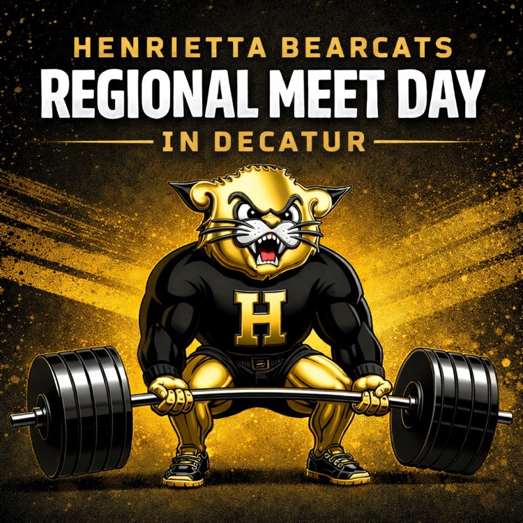 Regional Meet day for the boys powerlifting team in Decatur. LET'S ROLL BOYS!!!