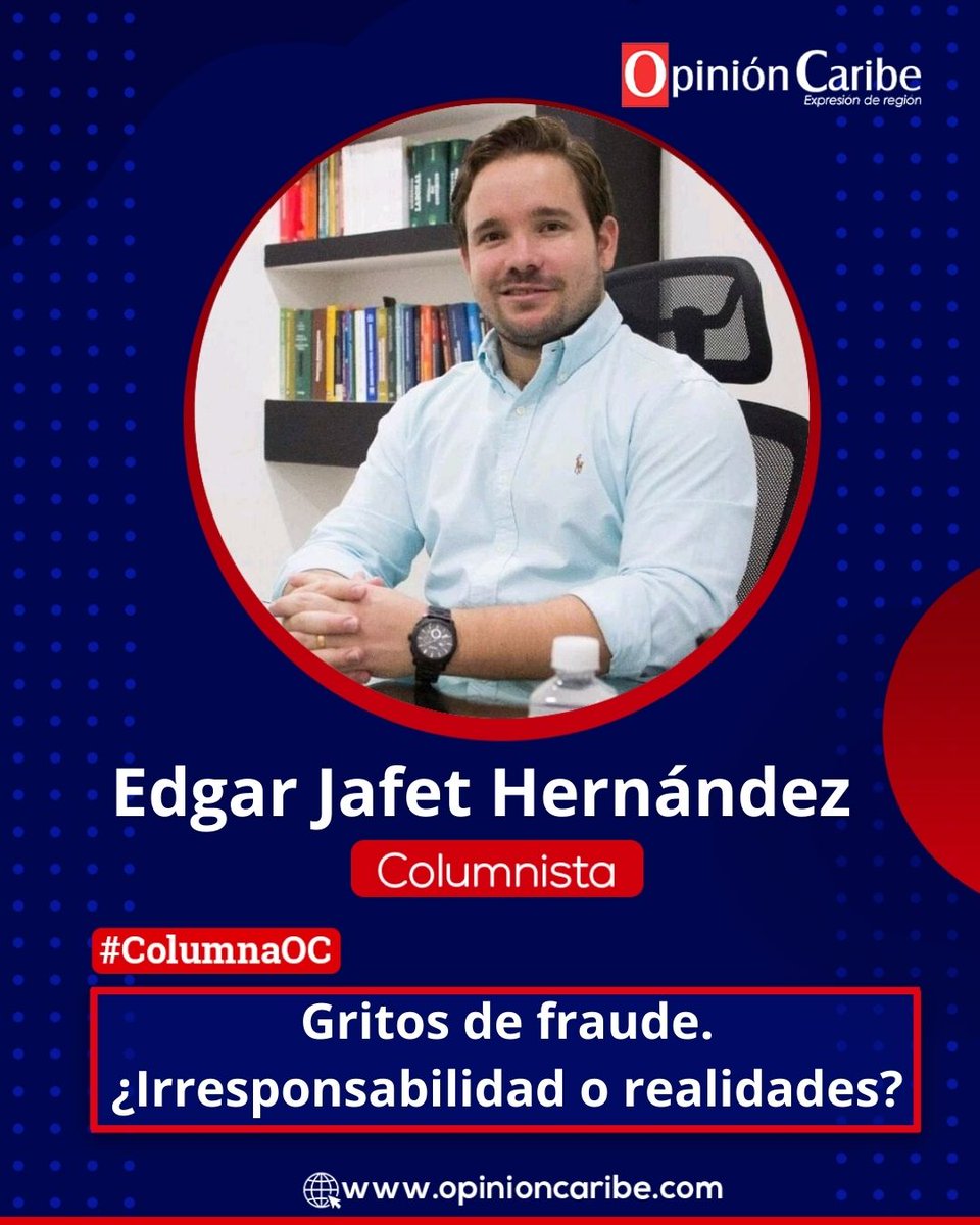 #ColumnaOC Cada elección en Colombia viene acompañada de sospechas, denuncias y tensiones políticas. Eso es normal en cualquier democracia competitiva. Lo que no es normal ni saludable es instalar la idea de un fraude generalizado sin explicar cómo funciona realmente el sistema