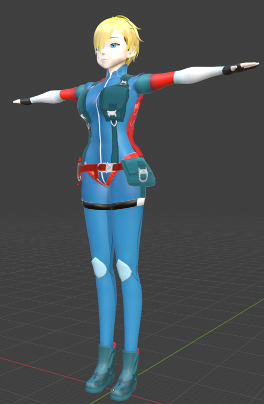 cutixemma23's tweet photo. speaking of which, WIP of Archie Comics Madonna. Made in VRoid and edited in Blender, need some tweaks (will be for SFM port) https://t.co/0OBzpv3KEn