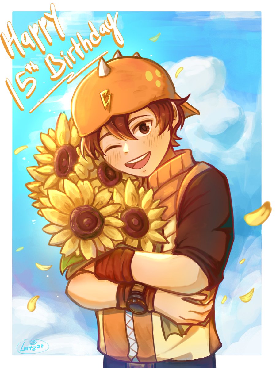 lartzzz's tweet photo. Happy birthday Boboiboy! 🧡🌻
#Boboiboy15 #Boboiboy https://t.co/Uv8D6UP7Dv