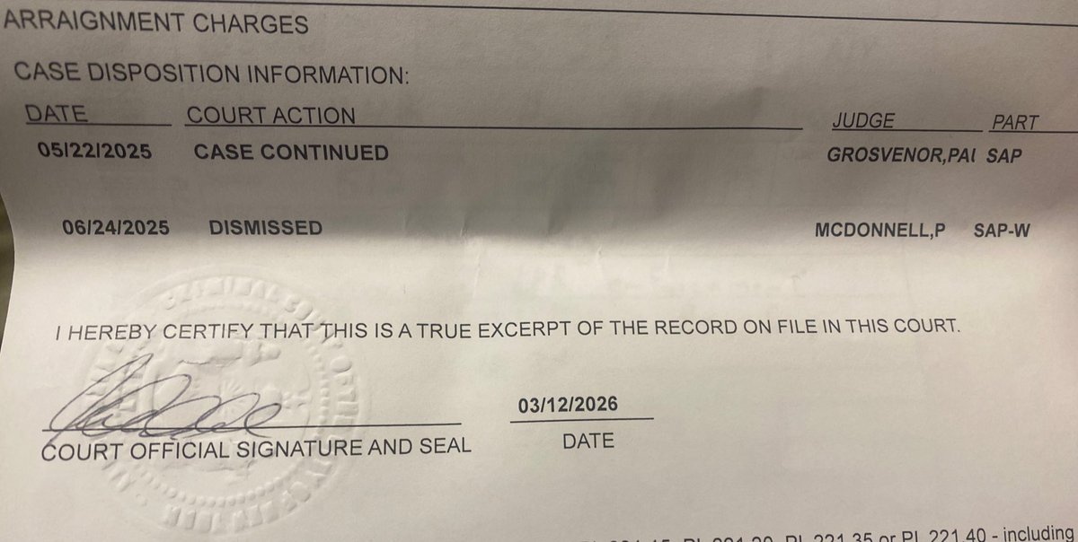 TriggerTjay's tweet photo. TBTA officers Edward J. Elsis &amp; Orlando Caholo. They Use license plate readers to target me at five in the morning on 5/5/2025 on the Henry Hudson. Elsis wrote a ticket under false pretense. Elsis stole my license plates but Manhattan judge MCDONNELL,P dismissed the case. @NYPDPC https://t.co/TImuHpKQvP