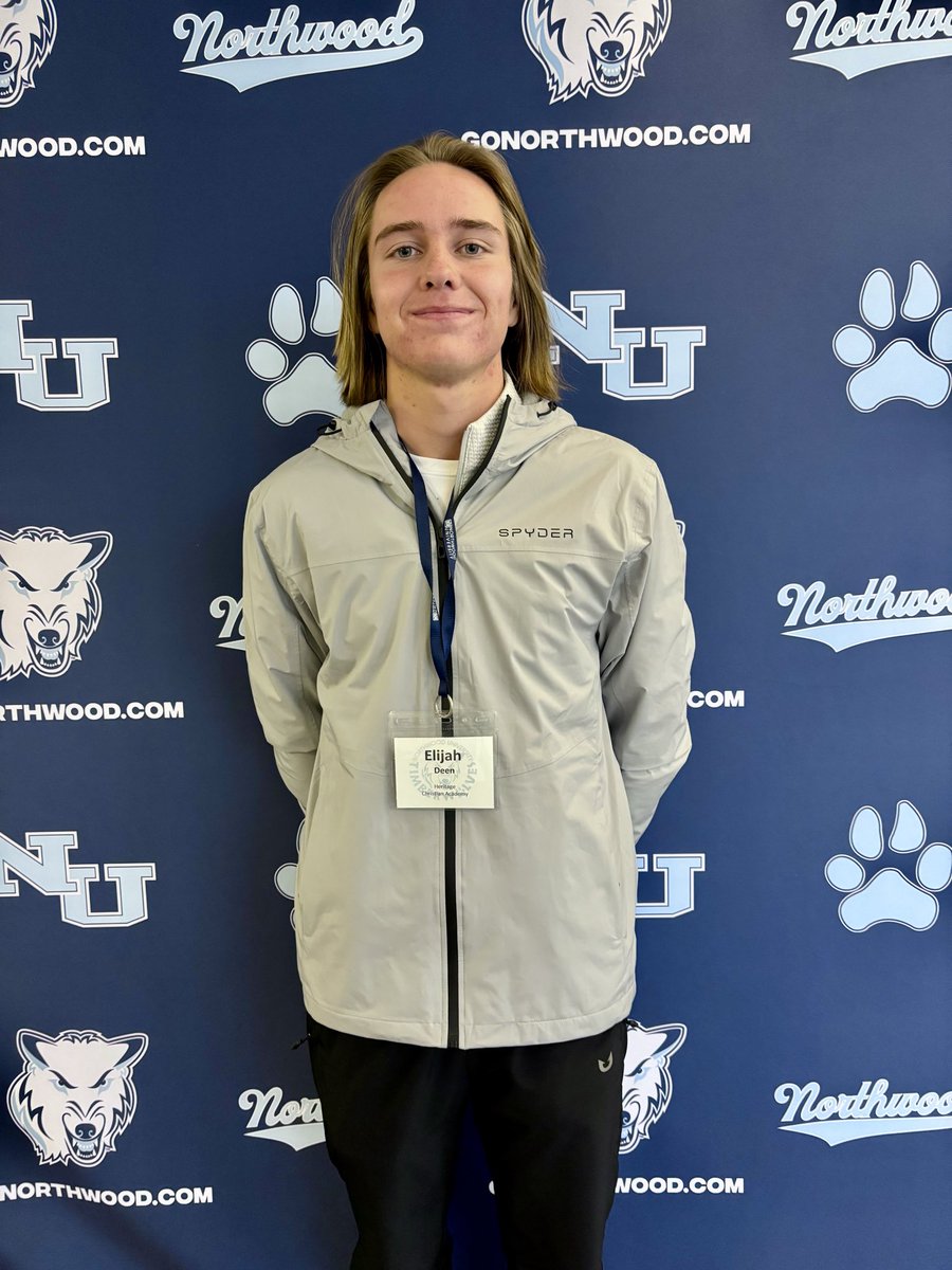 elijahdeen12's tweet photo. Had a great visit and tour at @Northwoodfball ! 
Thank you for the hospitality @CoachArnoldJR and it was great to meet you @CoachBeurer!

#RollTimbys @FentressKicking @HCAprospects @PKA_TX https://t.co/sYxRtJBGZ0