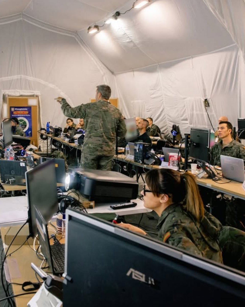 nato_ncia's tweet photo. Exercise #LoyalLeda26 concludes after 2 weeks of training across nine Allied territories, strengthening the combat readiness of 4 #NATO land corps headquarters 🪖
Read how NCIA technicians supported ➡️ https://t.co/cN9uvOz17t
#WeAreNATO #LOLE26
📸 @CGTAD_NRDC_ESP @LANDCMD https://t.co/MhOZx2uLb1