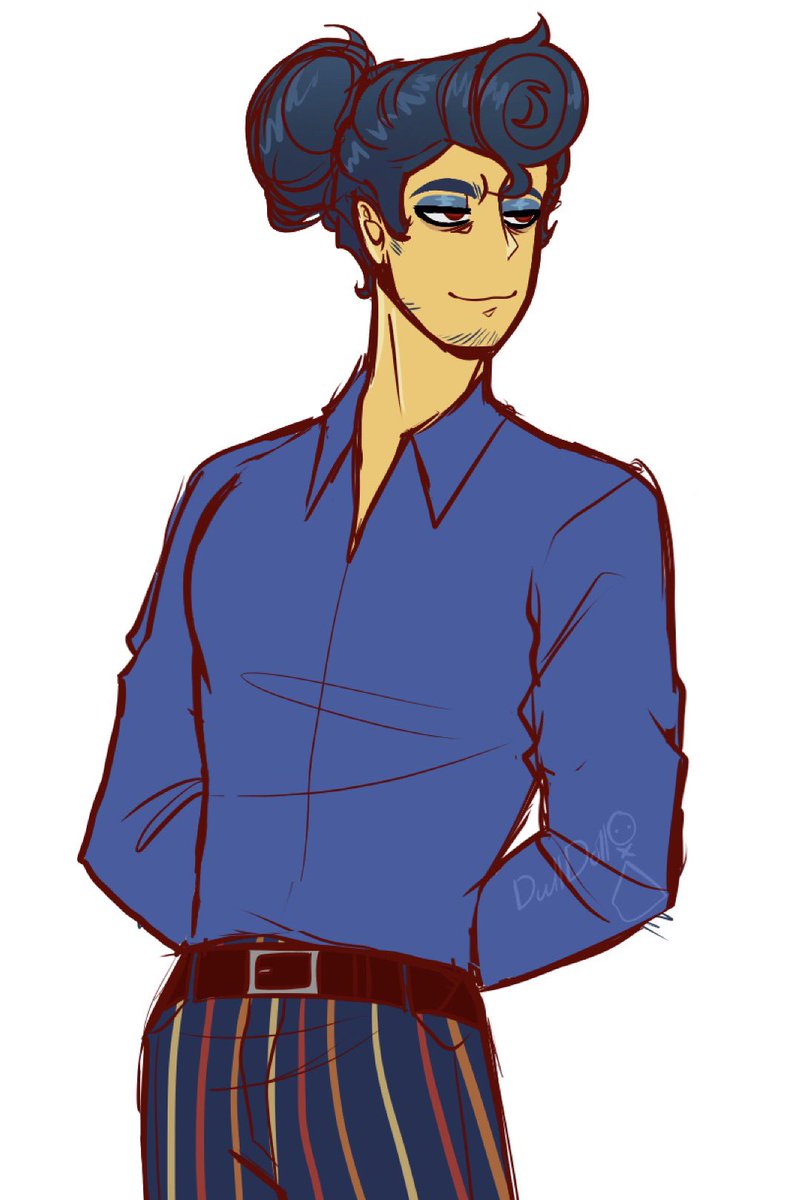 Dull_Doll_00's tweet photo. I’m thinking about keeping his pompadour for Ep 4; Weather’s B-day Party,— since timeskip Walden has a lot more hair, but at the same time, it just kinda looks. . . off.

What do you think? https://t.co/6Li3CQIuh7