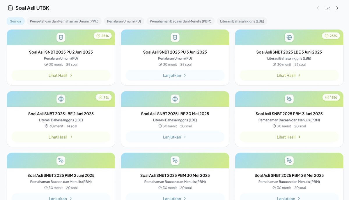Pintarly.id | Partner SNBT Paling Efektif dan Seru tweet media