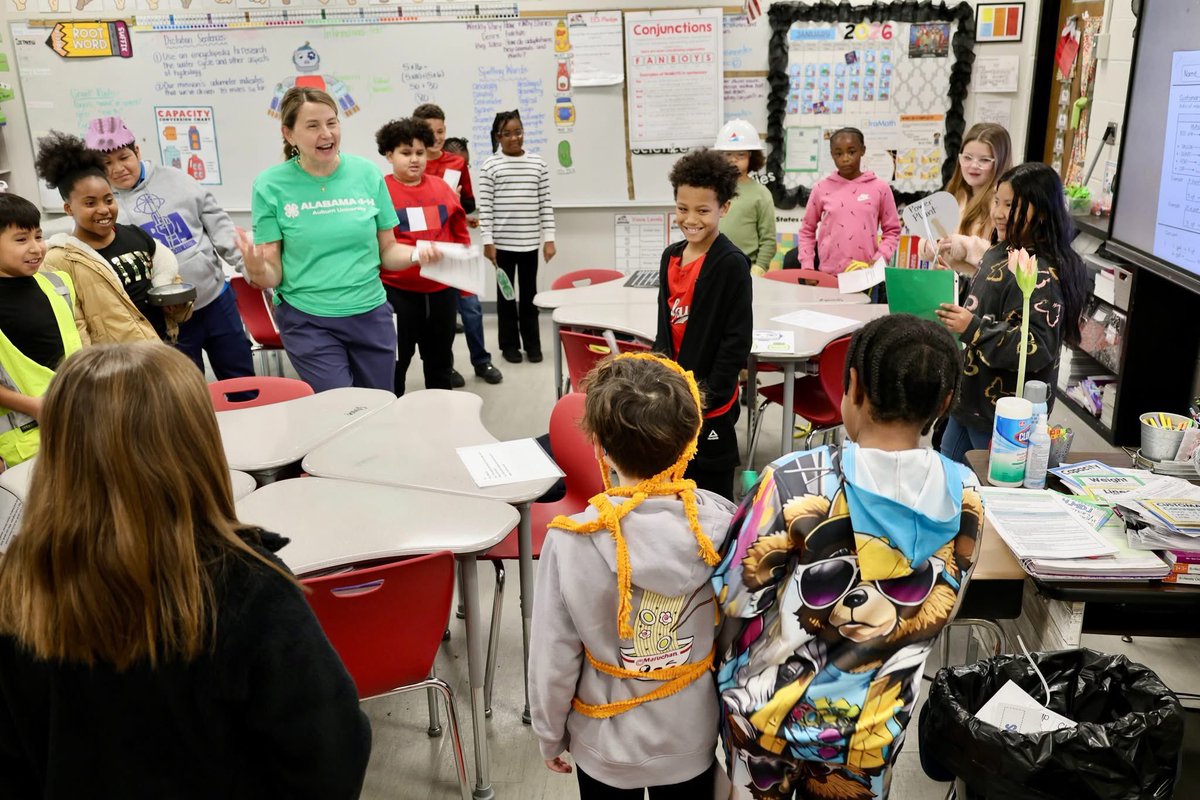 EufaulaCS's tweet photo. It can be hard to put into words just how much fun our students have while learning, but these smiles say it all! 😄 https://t.co/7ZHgEHdCCe