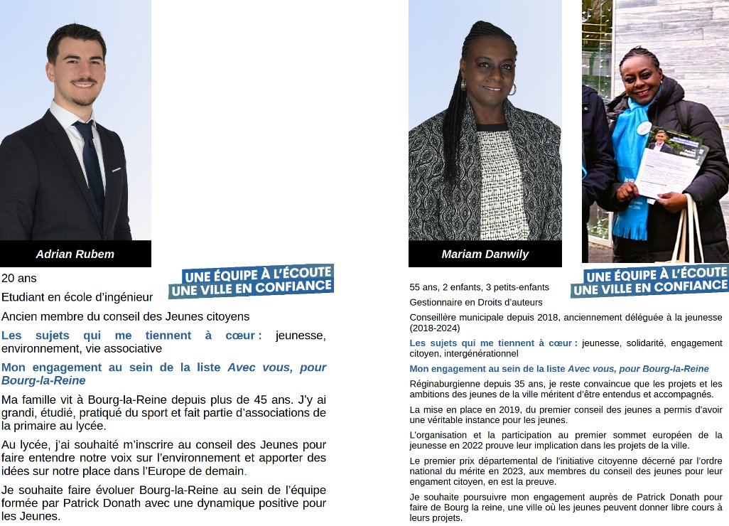 Patrick DONATH 2026 Avec vous, pour Bourg-la-Reine tweet media