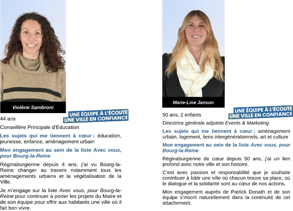 Patrick DONATH 2026 Avec vous, pour Bourg-la-Reine tweet media