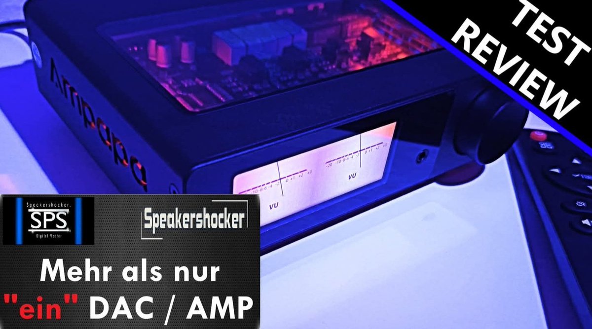 Ein DAC/AMP mit 2 Chips🧐 das geht, ich schaus mir an. youtu.be/Y1NrjU7EQUo Der Ampapa Q1 ist ein DAC/AMP mit ESS und AKM Chip. Die verarbeitung passt und der Kopfhörerausgang liefer 1000mW. Mehr dazu in meinem Video. Viel spaß, euer Speakershocker #Ampapa #Doukaudio #DACAMP