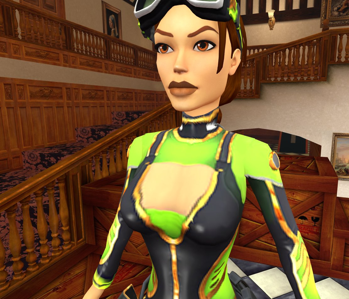 LitoPerezito's tweet photo. I think it's cool to have an update, especially considering this is a Level Select in a way and adds a lot of replayability! So thank you very much for that!

However, I have to say, the texture quality of these outfits is extremely low resolution, it almost feels like a joke 😅 https://t.co/zY0uyr9cfR