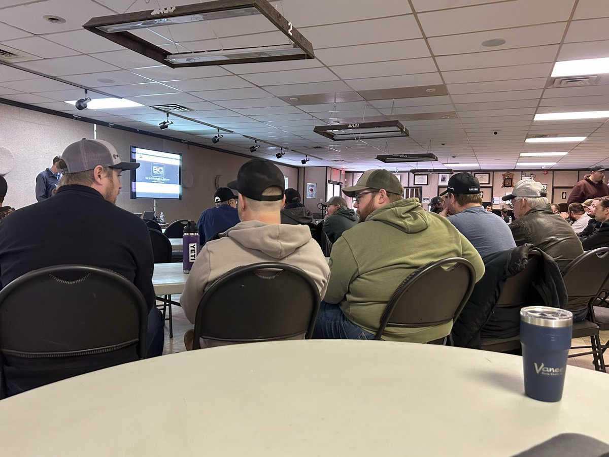 ShaunSmitty37's tweet photo. First Bourgault Seeding Customer Clinic as Vanee Farm Centre 
#bourgault https://t.co/qAdtdje7c8