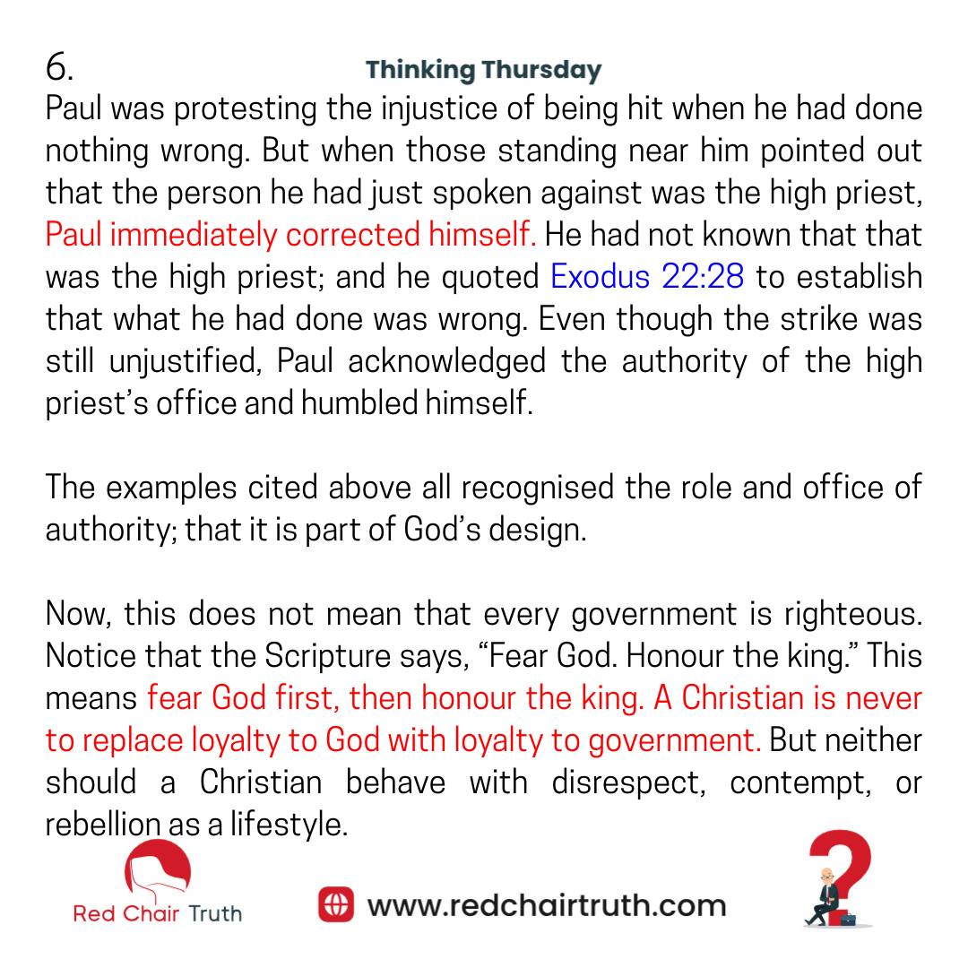 redchairtruth1's tweet image. #RedChairTruth #ThinkingThursday #Honour #Truth #RCT #ItaUdoh