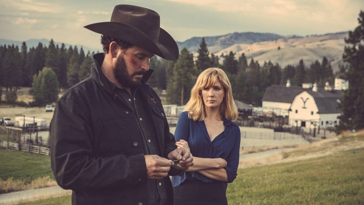 screenrant's tweet image. The upcoming #Yellowstone universe series, Dutton Ranch, receives a major update from director Christina Alexandra Voros, who stated that they were mere weeks away from wrapping up filming for season 1:

"We are navigating our way through, sort of, the final weeks of the first