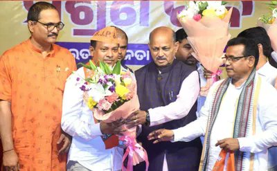 HaryanaWire's tweet photo. Chargesheeted by CBI, Former Odisha MP Quits BJD, Joins BJP Day Before Court Hearing https://t.co/aRjYcA15gu