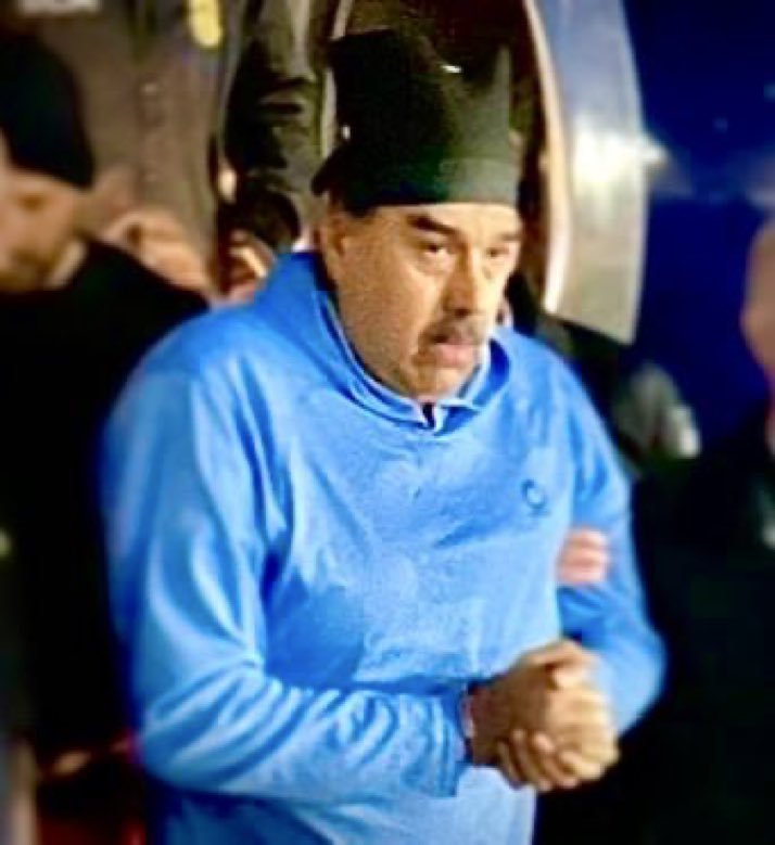 Que se está volviendo loco Maduro en la Prisión,

 ¡PERO SI YA ESTABA LOCO!