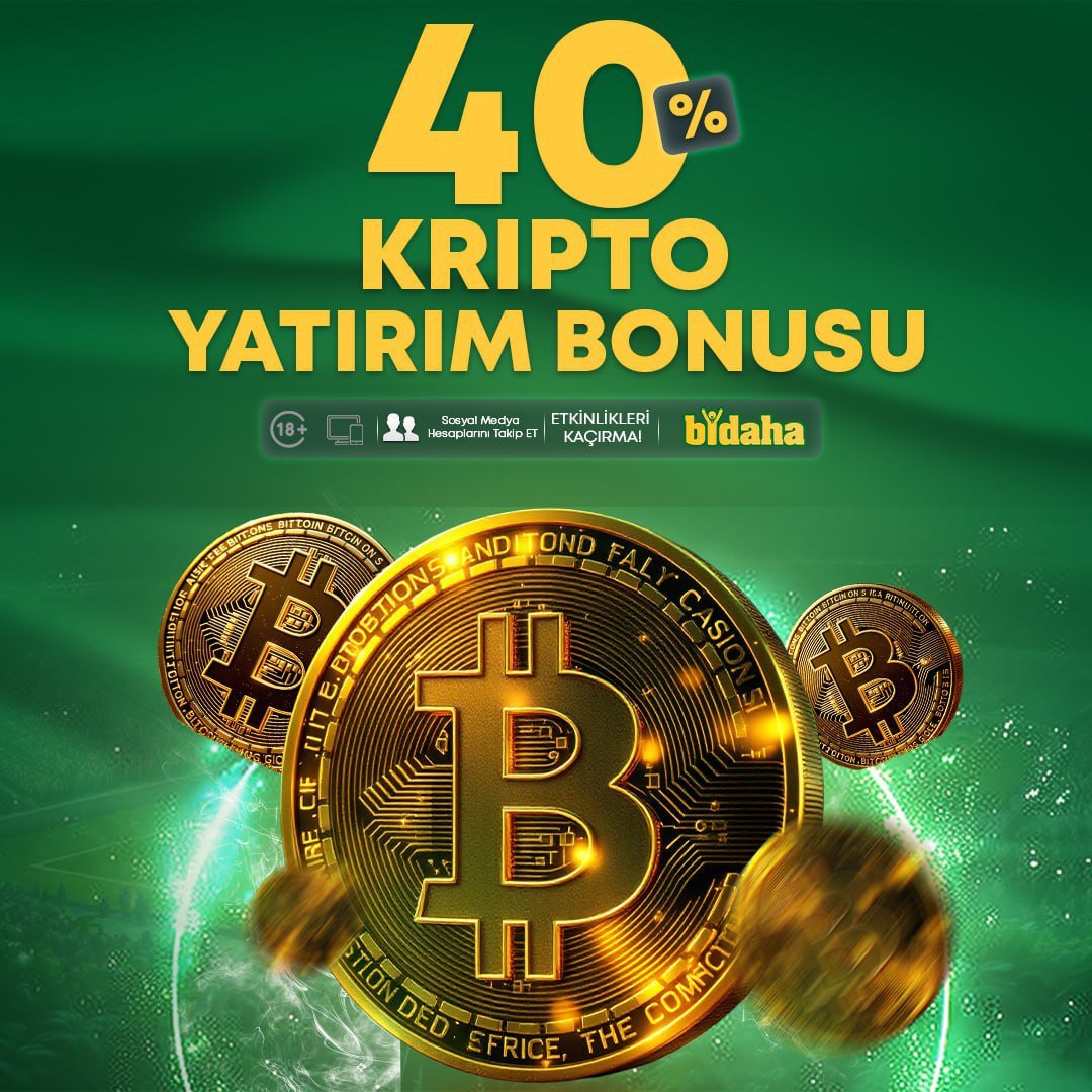 🔣 BiDaha'da Sadece Oynarken Değil, Yatırım Yaparken Bile Kazanırsınız !

✔️ Yapacağınız min. 500 TL ve Üzeri Kripto Yatırımlarınızda BiDaha %40 Kripto Yatırım Bonusunuzu Ekler, Daha Oynamadan Kazanırsınız ; Oynarken BiDaha Kazanırsınız

🔗 GÜNCEL GİRİŞ (t2m.io/Bidaha)