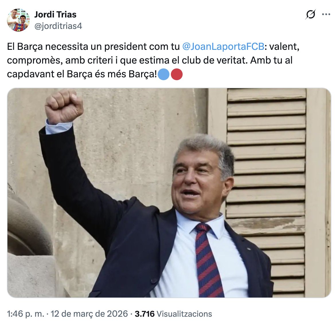 Joan Laporta Out of Context tweet media