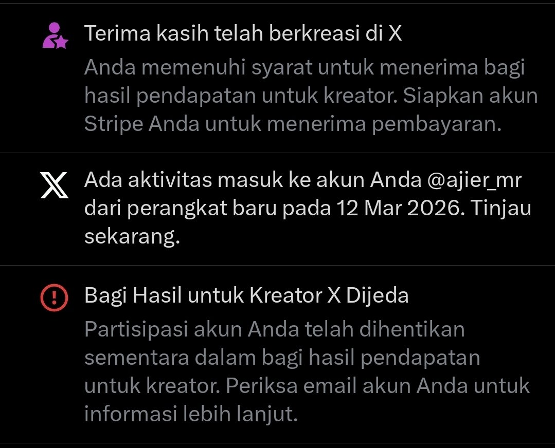 ajier_mr's tweet photo. Alhamdulillah akhirnya banding saya di terima yang tadinya udh ditangguhkan udh balik lagi. https://t.co/hcKRjYjXol