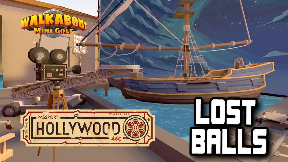 WelshgamerVr's tweet image. The latest DLC for Walkabout Mini golf is Passport:Hollywood.  Here are the Lost Ball Locations.

@WalkaboutMG

@Mighty_Coconut

➡️youtu.be/XBSS3CGV2fE 

#vr #quest3 #vrgaming #walkaboutminigolf #questcreatorpartner #passporthollywood