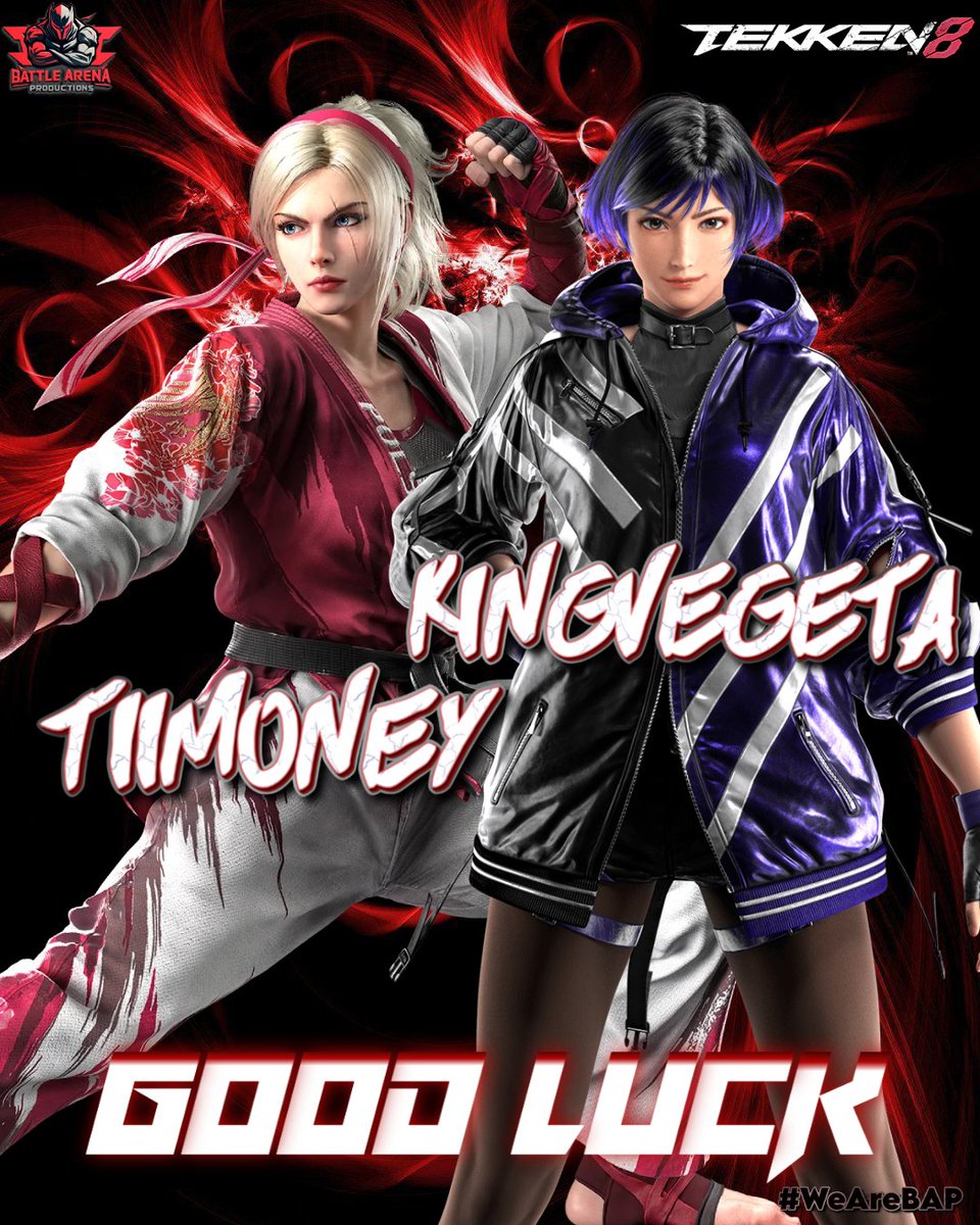 BattleArenaMain's tweet photo. Last two standing for ACGL Playoffs. Onwards and Good luck friends!! 

@kingvegeta_bap 
TiiMoney

Follow their matches on https://t.co/f5Ub3ewwSZ https://t.co/OynZsLz3XT