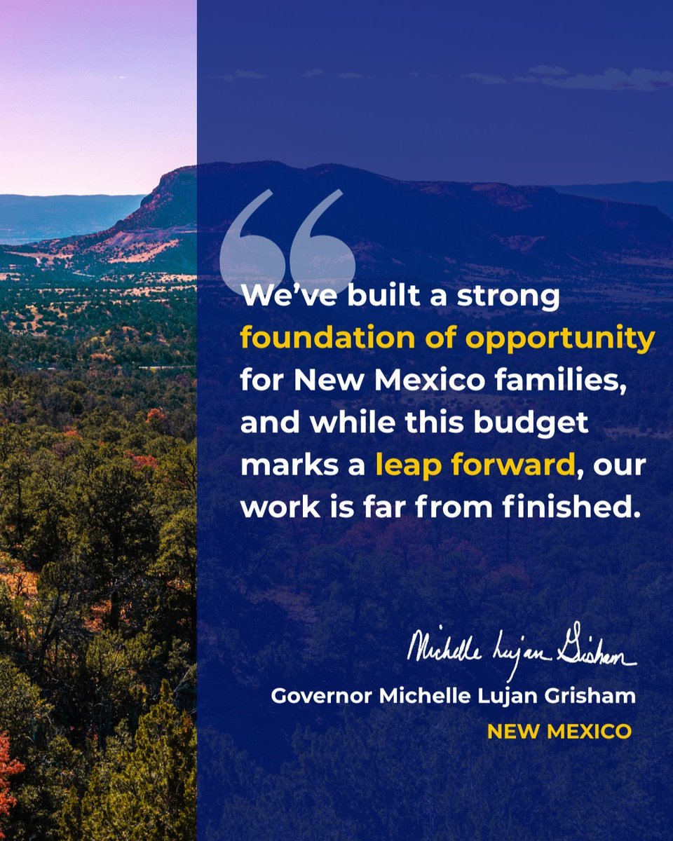 Governor Michelle Lujan Grisham tweet media