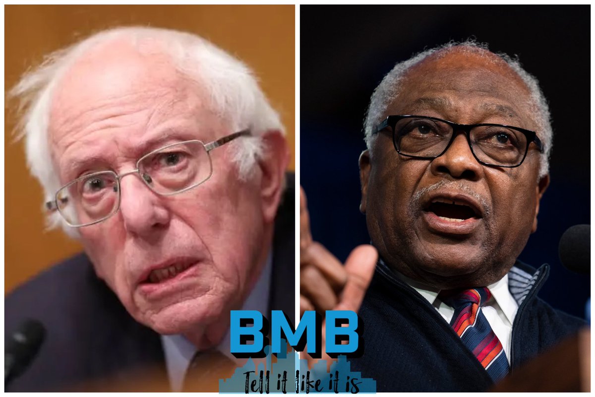Bmbempower's tweet image. Hold on a minute, the far-left individuals are angry that #JimClyburn is seeking another term in the #HouseofRepresentatives, yet they had no objections and supported #BernieSanders in his bid for reelection to the #Senate in 2024. Rep. Clyburn is one year older than Sanders. If
