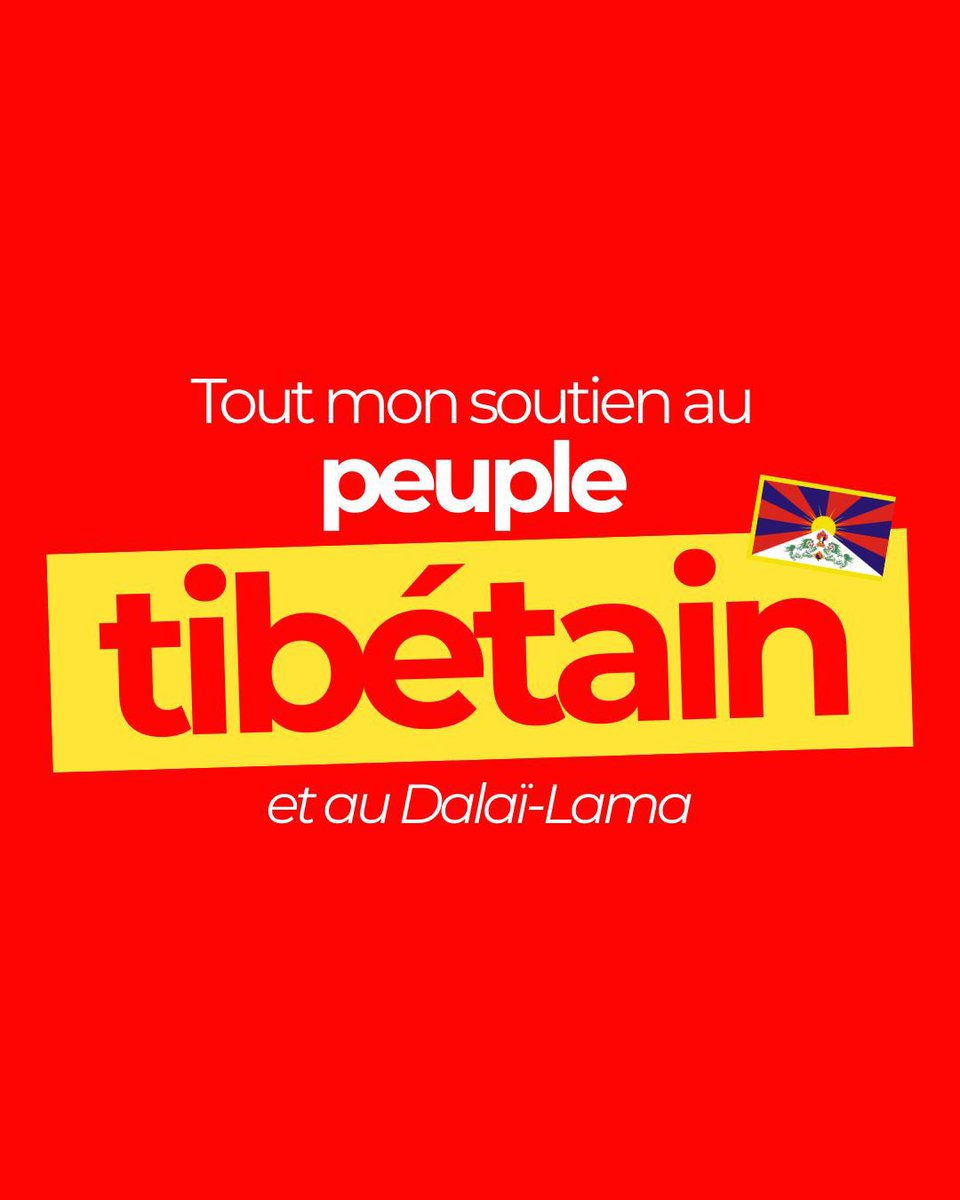 JeanLucRomero's tweet image. Je serai toujours aux côtés du peuple tibétain, de sa sainteté le Dalaï-lama, des Ouïghours, des habitants de Hong-Kong, des personnes #LGBTQIAplus chinoises et bien sûr de #taiwan !

En tant qu’adjoint à la maire de Paris, que je remercie pour sa confiance, je n’aurai cessé