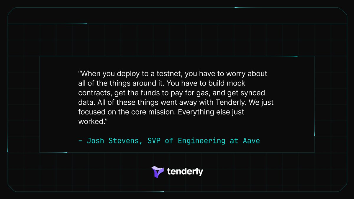 Tenderly tweet media