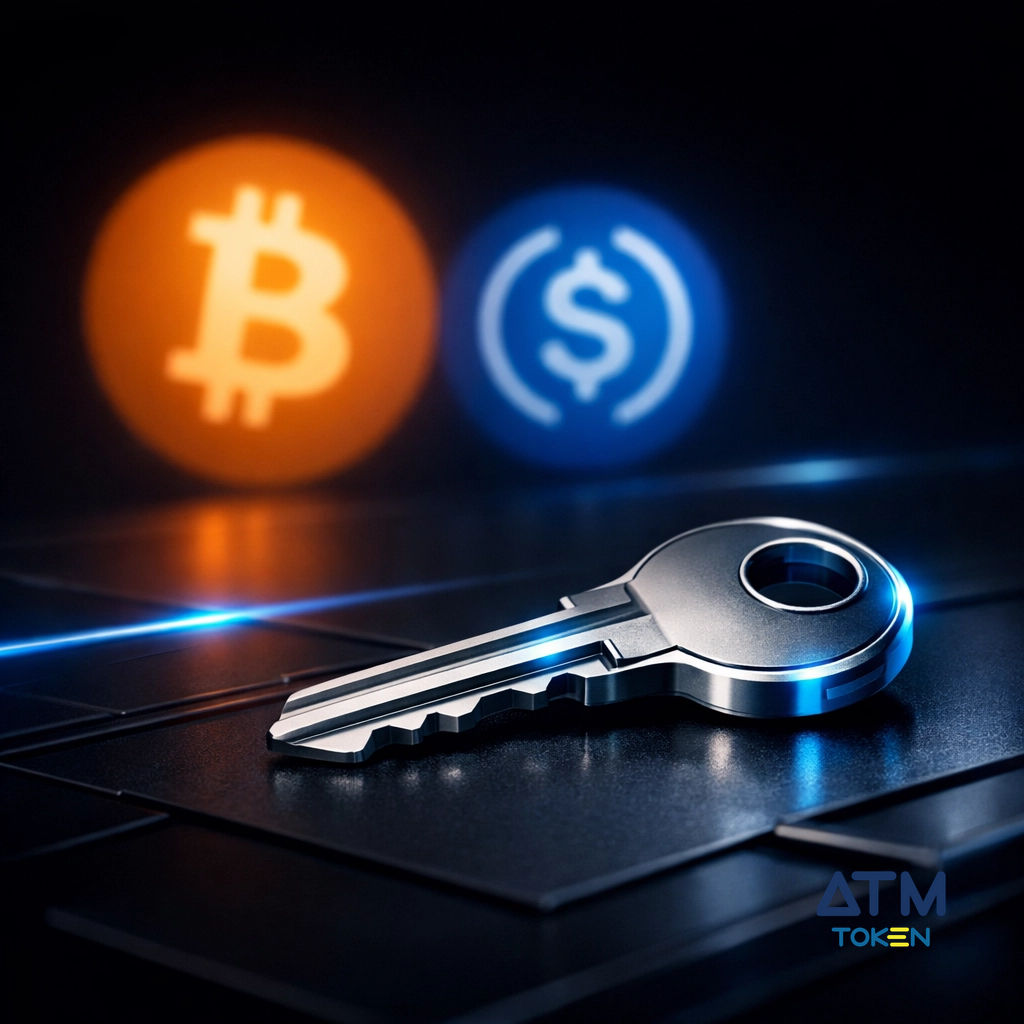 ATMTokenX's tweet photo. Regulation isn’t a cage; it’s a foundation.

With USDC hitting $1.26T in volume, the message is clear: businesses want speed without sacrifice.

Self-custody is the ultimate insurance policy. Total control, zero restrictions.

#Fintech #USDC #SelfCustody https://t.co/yKNDtpinEK