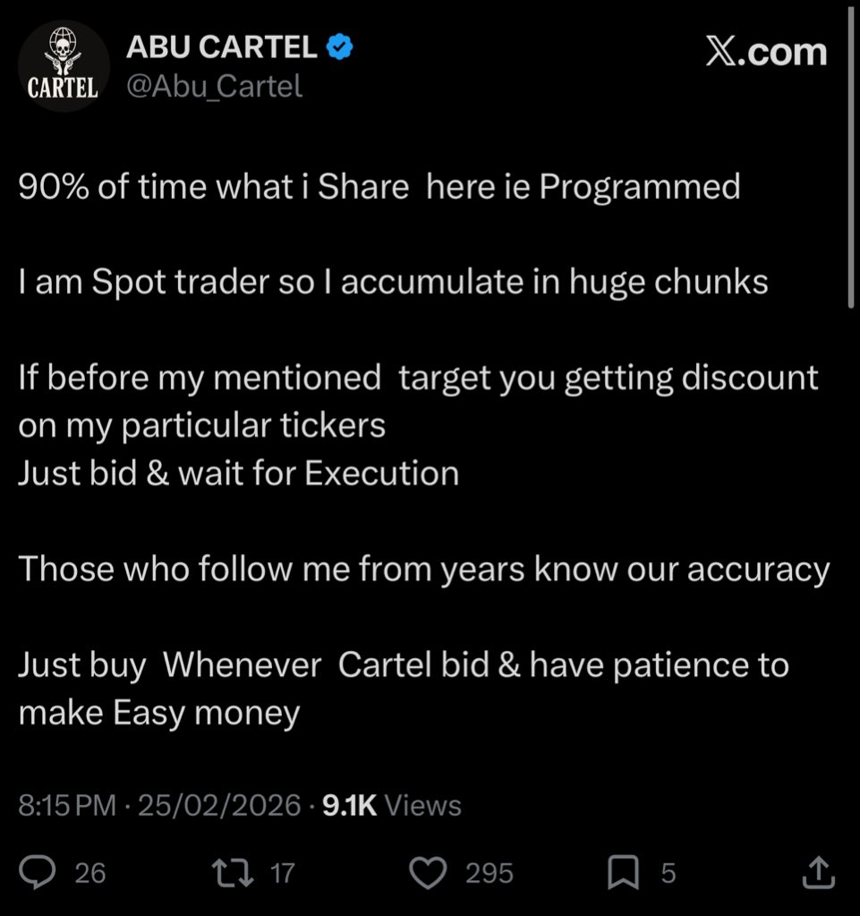 ABU CARTEL tweet media