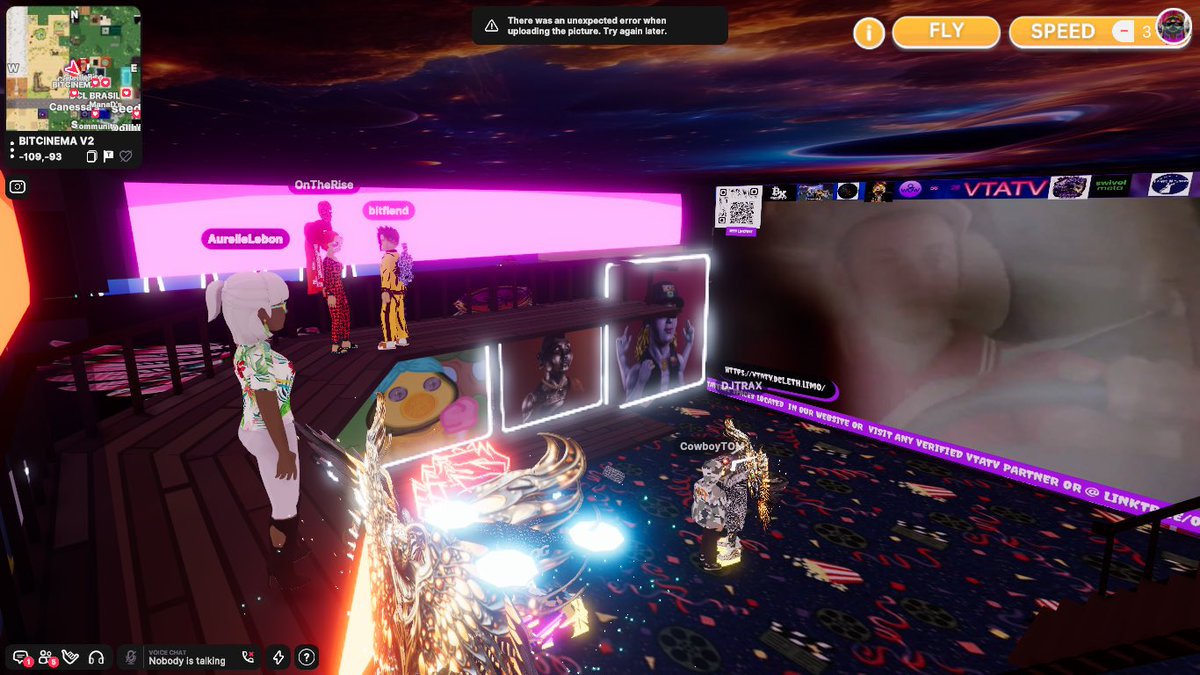 vtatvio's tweet photo. Love seeing this we have had movie nights in
@decentraland for years and now we also plan on bringing this to @OthersideMeta from one media brand to another great stuff fam #apesfollowapes
Letβs grow and build you definitely got my support in anyway possible letβs connect fam cheers π₯
https://t.co/xrWY4V1jRt