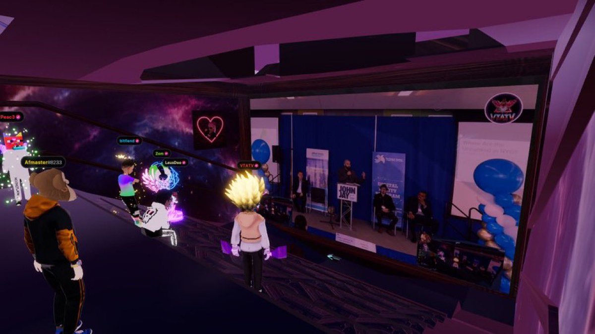 vtatvio's tweet photo. Love seeing this we have had movie nights in
@decentraland for years and now we also plan on bringing this to @OthersideMeta from one media brand to another great stuff fam #apesfollowapes
Letβs grow and build you definitely got my support in anyway possible letβs connect fam cheers π₯
https://t.co/xrWY4V1jRt