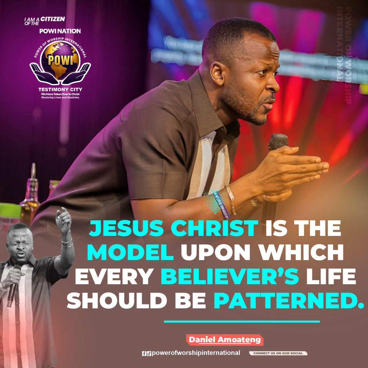 Jesus Christ is our perfect example. When our lives are patterned after Him, we walk in purpose, truth and divine direction. Follow His model and your life will reflect His glory.

danielamoateng.net/product/no-del…

#POWINATION #TestimonyCity #Wehavetakenover