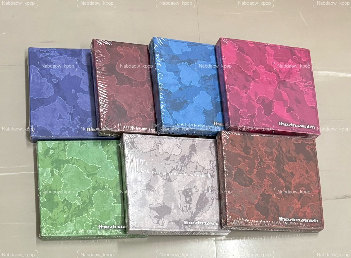 พร้อมส่งวันจันทร์ (ได้มาแค่ 2 set นะคะ)
อัลบั้ม VANISH บั้มเต็มไม่แกะซีล
Set fugitive ver. 7 เมน; จองวอน ฮีซึง เจย์ เจค ซองฮุน ซอนอู นิกิ
2099฿ ส่งฟรี
** ฮีซึงไม่ได้ขายแยกค่ะ
#ตลาดนัดenhypen #ตลาดนัดเอนไฮเพน ตามหา