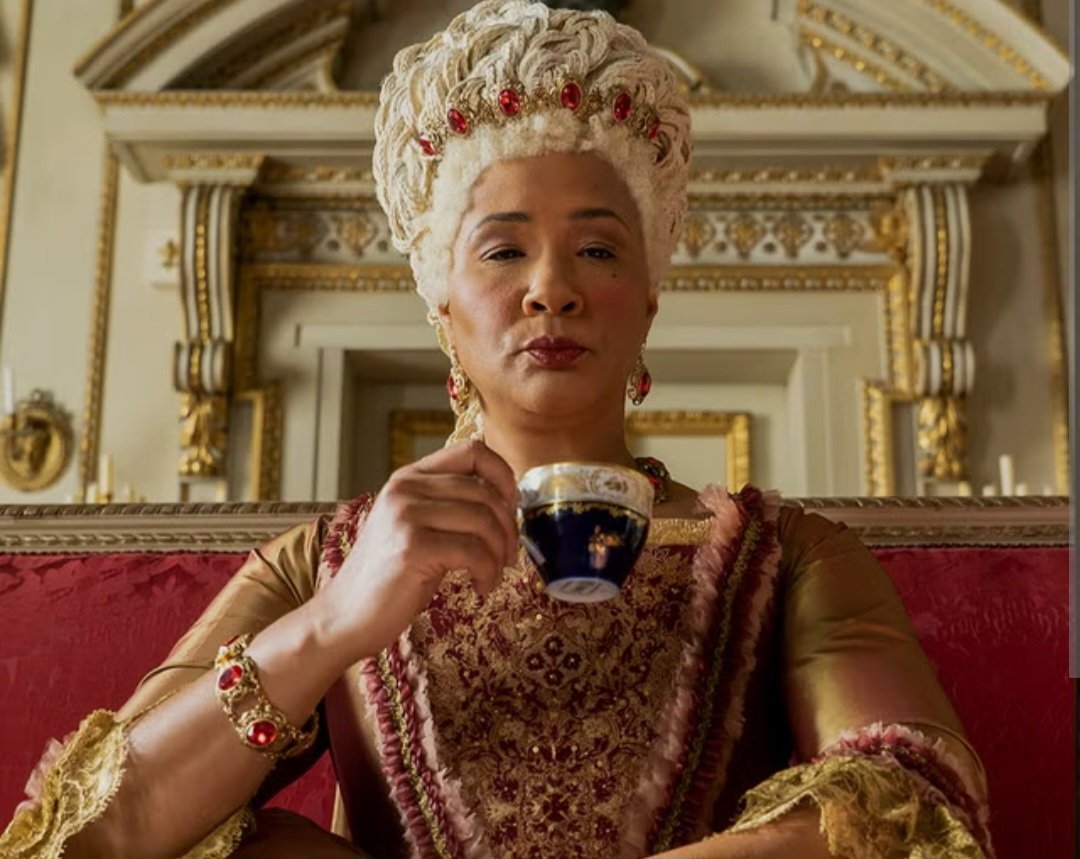 LaurenAF87's tweet photo. I have a Bridgerton Theory on who is the next Lady Whistledown. Drum roll.....
Its the QUEEN!!!!! 
In season 3 episode 5 at one point the queen says "We are going to have so much fun" Just like the new lady whistledown says at the end. #bridgertonspoilers #bridgerton @bridgerton https://t.co/1vGI4SL1Ri