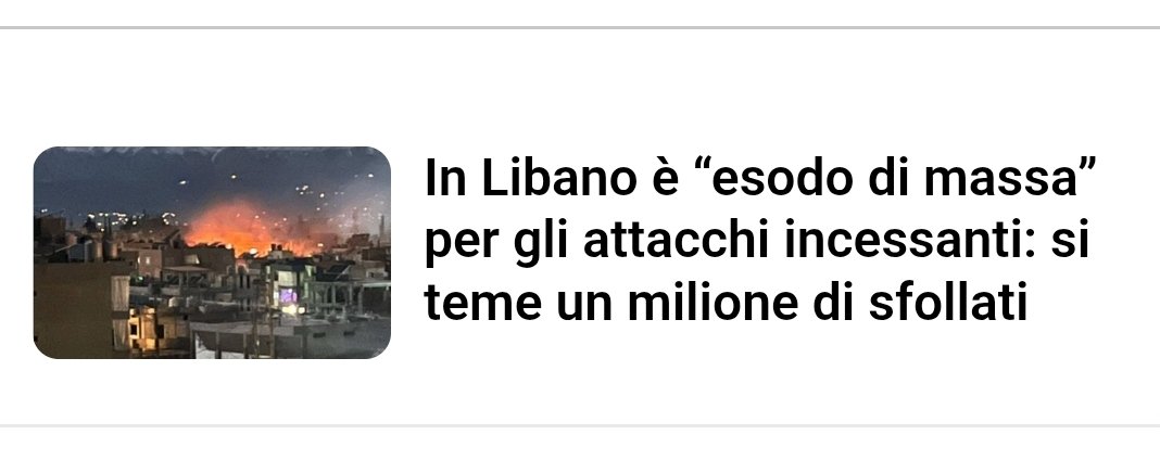 Ale_Fabb's tweet photo. Il #Libano rischia il collasso umanitario ed è logico pensare che gli sfollati reali siano già un milione. Nel caos, le ong faticano ad aiutare tutti. Ne abbiamo parlato con Francesca Lazzari di @FondazioneAVSI da #Beirut

https://t.co/eSLa9TEFSW https://t.co/Mlh7rHujx4