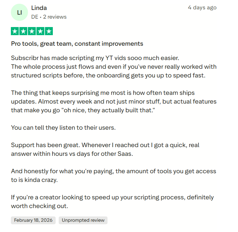 Subscribr tweet media