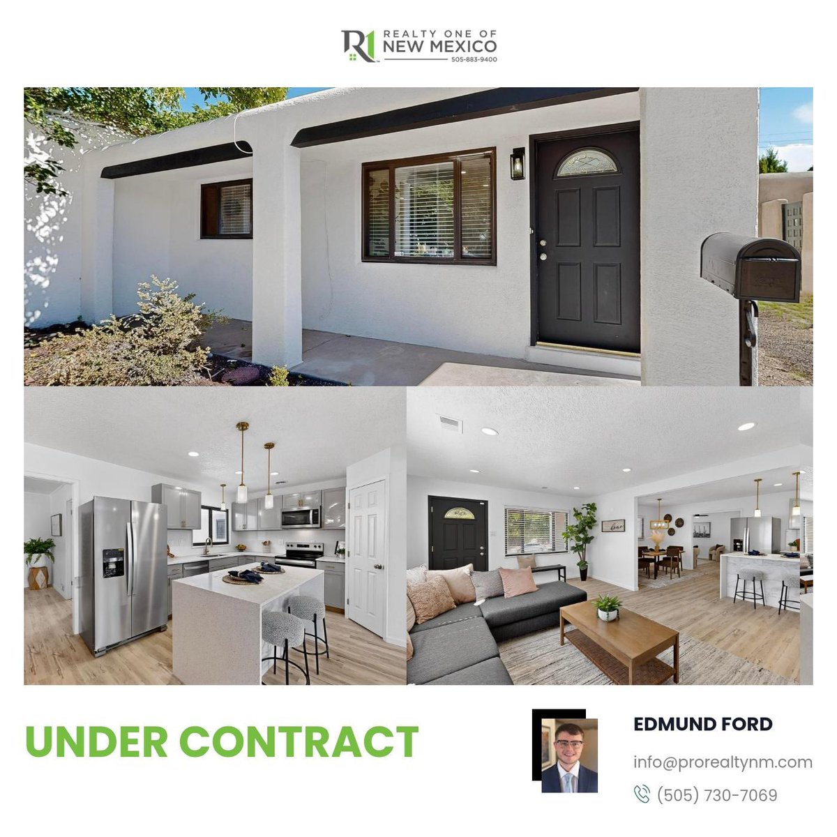 prorealtynm's tweet photo. Another one UNDER CONTRACT! 🎉
Thrilled for my amazing clients on this beautiful home in Albuquerque only 1 week of looking and they're onto the next chapter. We saw this property the night before and made an offer in less than 24 hours. 
Homes like this aren't lasting long in our market. Thinking of buying or selling? Let's chat I'm here to make your move smooth and successful. call/text (505) 730-7069
#UnderContract #AlbuquerqueRealEstate #NewMexicoHomes #RealtyOneNM #DreamHomeFound