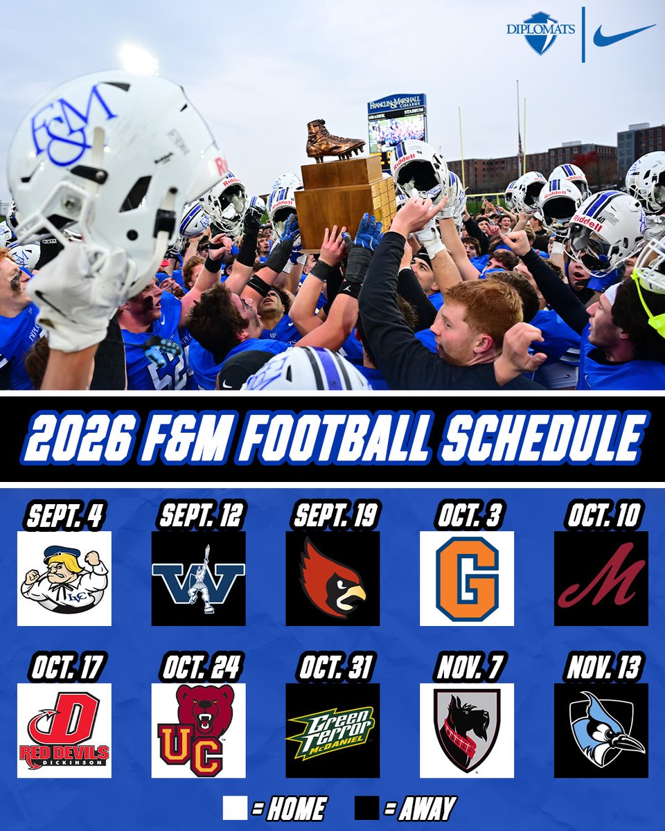 F&M Football tweet media