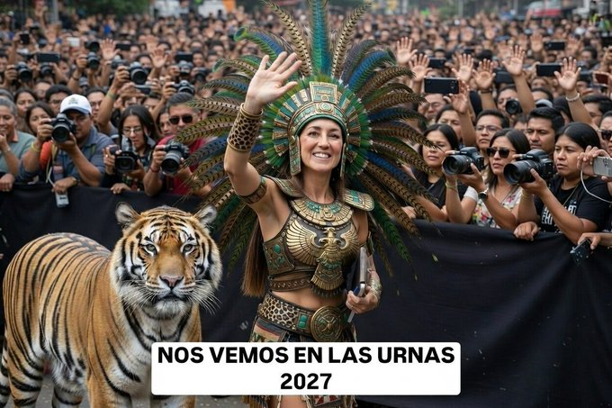 ARRIEROS SOMOS  y en las Urnas nos vamos a encontrar. --NI MODO PT Y VERDE  perdieron lo más  por lo menos --
La lealtad con el pueblo se Demuestra, no es a contentillo.
