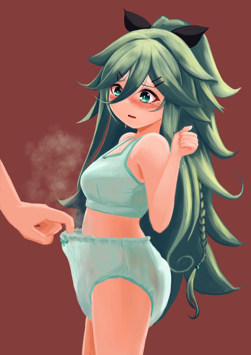 好きなんスよね……ゴムの部分引っ張ってぱんつ/おむつの中チェックされるシチュ 